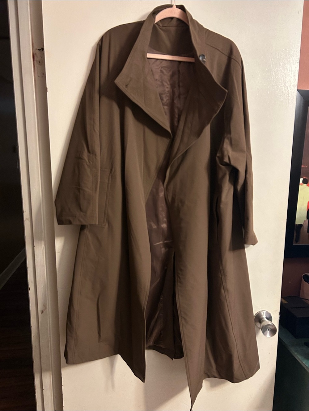 OGL Brown Long Trench Coat